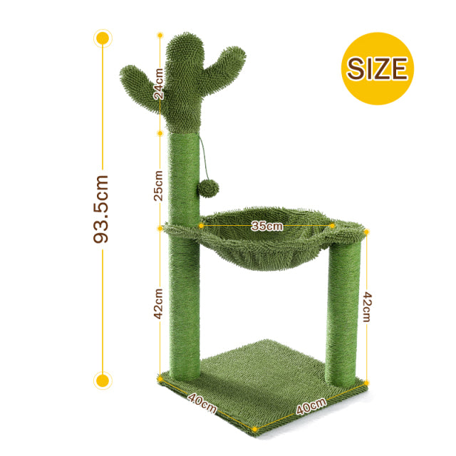 Kittyone- verschiedene Katzenkratzbaum, Stange, Kaktus, Pilz, Flamingo, Schwan