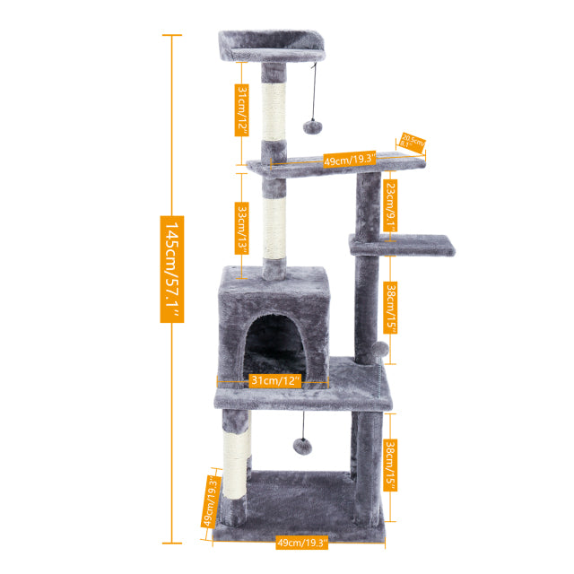 Kittyone- Kratzbaum, höhle, gemütlich, kuschlig