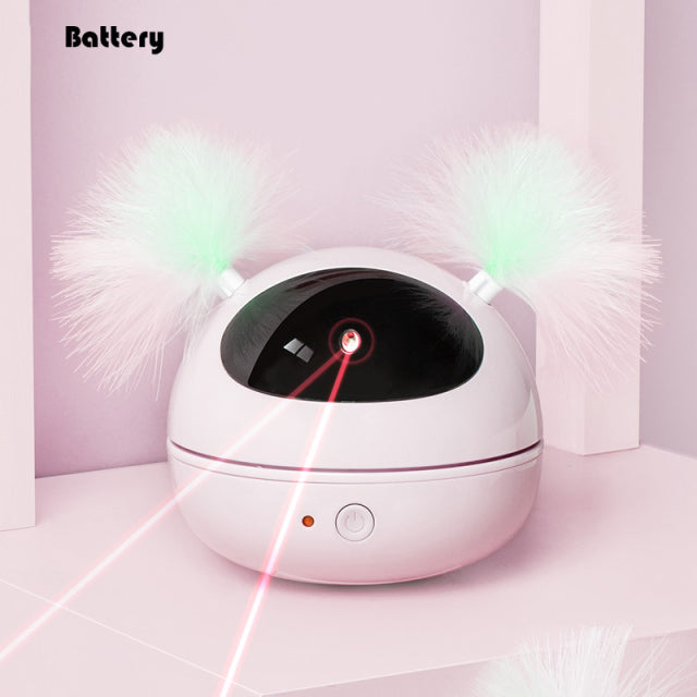 Kittyone-Elektisches Katzenspielzeug mit Laserpointer