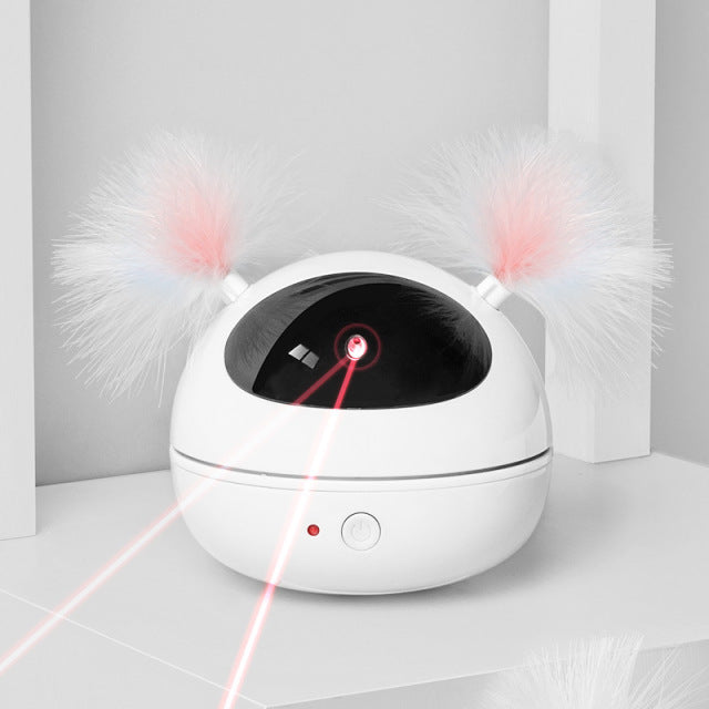 Kittyone-Elektisches Katzenspielzeug mit Laserpointer