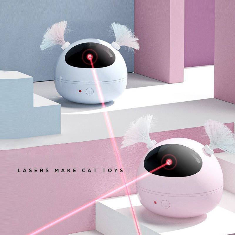 Kittyone-Elektisches Katzenspielzeug mit Laserpointer